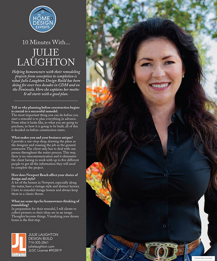 Newport Beach Magazine Julie Laughton